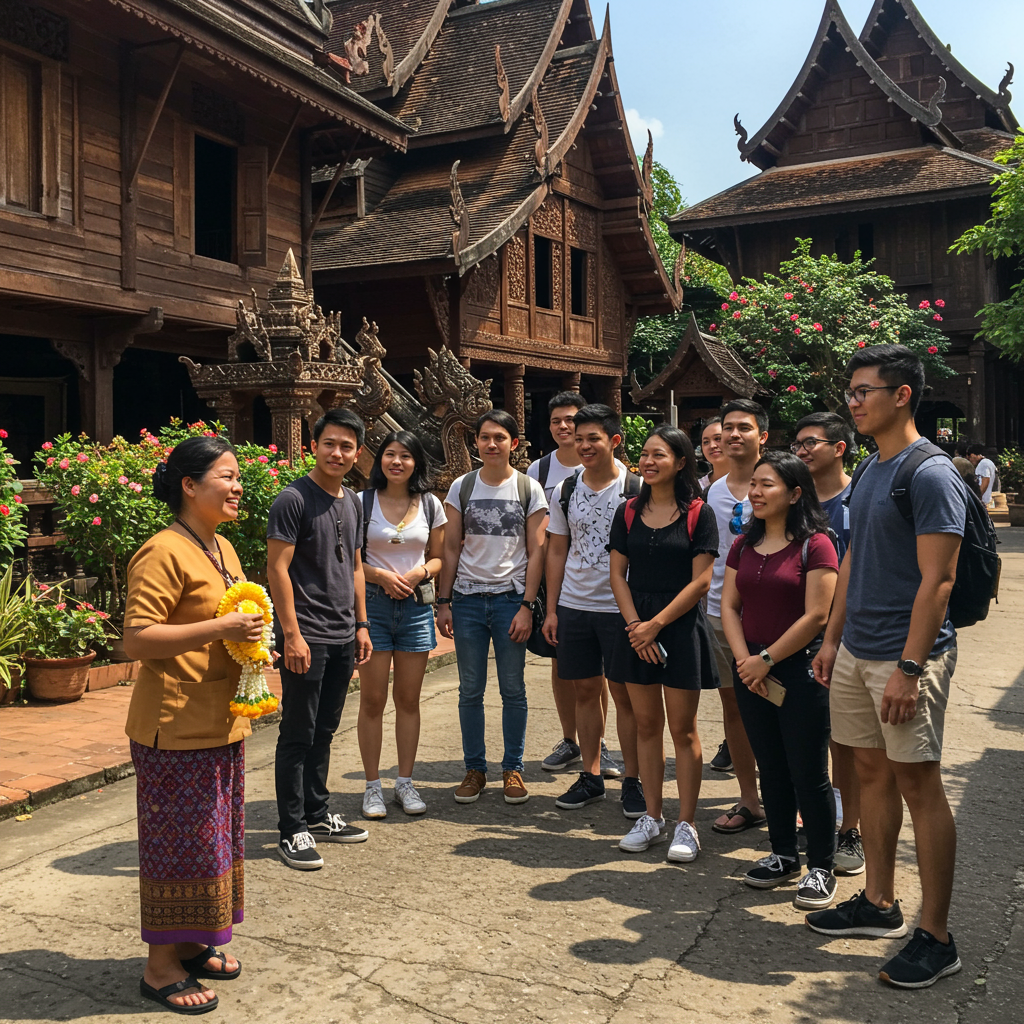 Local support team helping international medical students